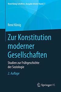 Zur Konstitution Moderner Gesellschaften