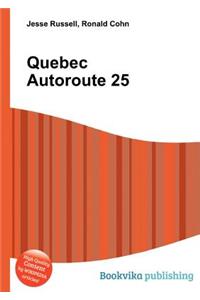 Quebec Autoroute 25