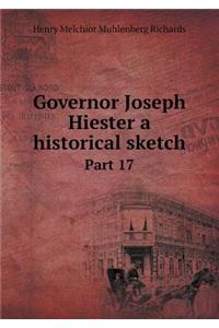 Governor Joseph Hiester a Historical Sketch Part 17