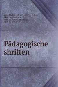 Padagogische shriften