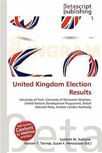 United Kingdom Election Results