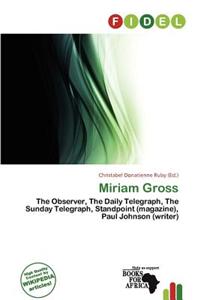 Miriam Gross