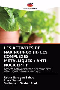 Les Activités de Naringin-Co (II) Les Complexes Métalliques