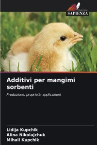 Additivi per mangimi sorbenti