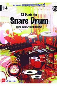 12 DUETS FOR SNARE DRUM