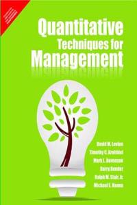 Quantitative Techniques for Management BBA 3rd Year 5th Sem. HP Uni.