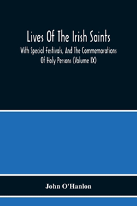 Lives Of The Irish Saints