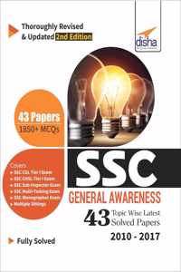 SSC General Awareness Topic-Wise Latest 43 Solved Papers (2010-2017)