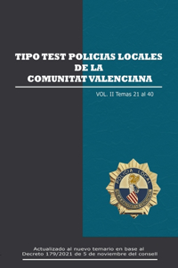 Tipo Test Policías Locales de la Comunitat Valenciana