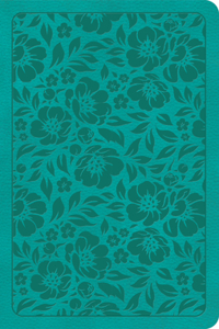 KJV Personal Size Bible, Teal Leathertouch