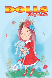 Dolls Coloring Book