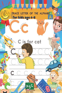 Trace Letters of The Alphabet for kids age 4-8