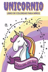 Unicornio Libro de Colorear Para Niños