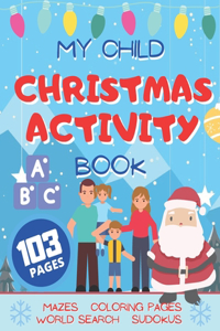 My Child Christmas Activity Book