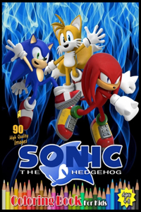 Sonic The Hedgehog Coloring Book for kids
