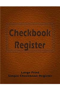 Checkbook Register