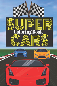 Super Cars Coloring Book