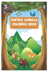 Farting Animals Coloring Book