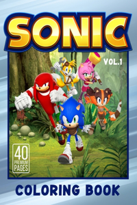 Sonic Coloring Book Vol1