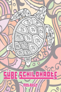 Süße Schildkröte - Malbuch