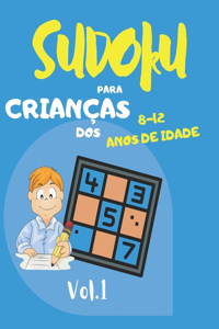 Sudoku para crianças dos 8 - 12 anos de idade