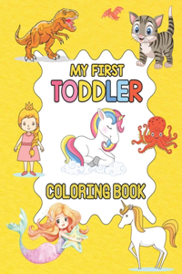 My First Toddler Coloring Book