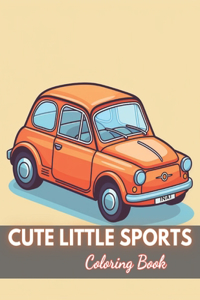 Cute Little Sports Car Coloring Book