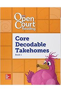 Open Court Reading, Core Predecodable and Decodable 4-Color Takehome Book 1, Grade 1
