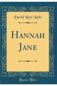 Hannah Jane (Classic Reprint)