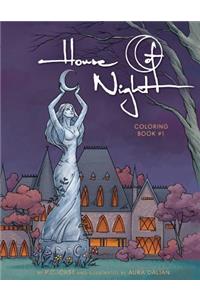 House of Night Coloring Book #1
