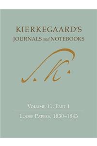 Kierkegaard's Journals and Notebooks, Volume 11, Part 2