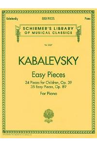 Dmitri Kabalevsky Easy Pieces for Piano