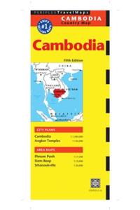 Cambodia Country Map