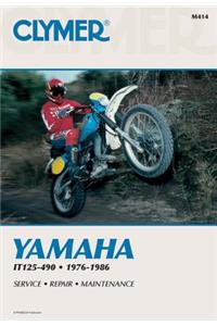 Yamaha IT125-490 Motorcycle (1976-1986) Service Repair Manual