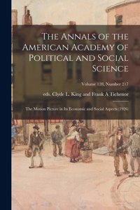 Annals of the American Academy of Political and Social Science