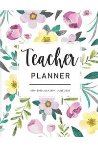 Teacher Planner 2019-2020 July 2019 - July 2020