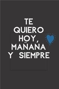 Cuaderno De Notas Te Quiero