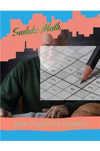 Suduko Math Brain Teasers For Dementia