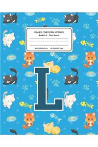 Primary Composition Notebook Grades K-2 Story Journal L