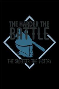 The harder the battle, the sweeter the victory