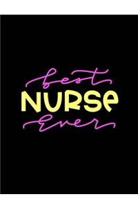 Best Nurse Ever: 2020 Monthly Yearly Planner, 12 Month Notebook Journal - Dated Agenda - Appointment Calendar - Organizer Book Black