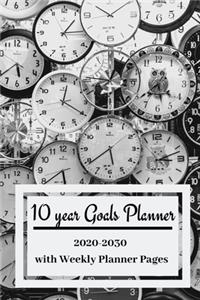 10 year Goals Planner 2020-2030