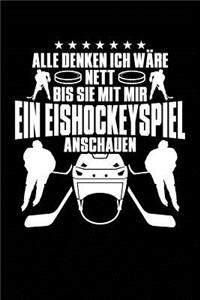 Nett, Bis Wir Eishockey Schauen