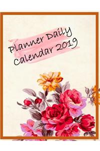 Planner Daily Calendar 2019