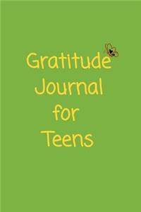 Gratitude Journal For Teens