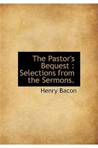 The Pastor's Bequest