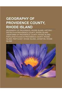 Geography of Providence County, Rhode Island