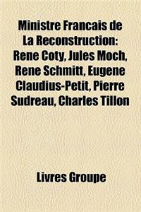 Ministre Franais de La Reconstruction