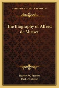 Biography of Alfred de Musset