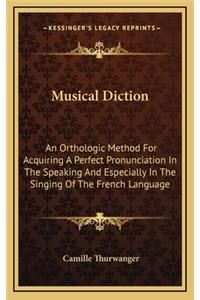Musical Diction